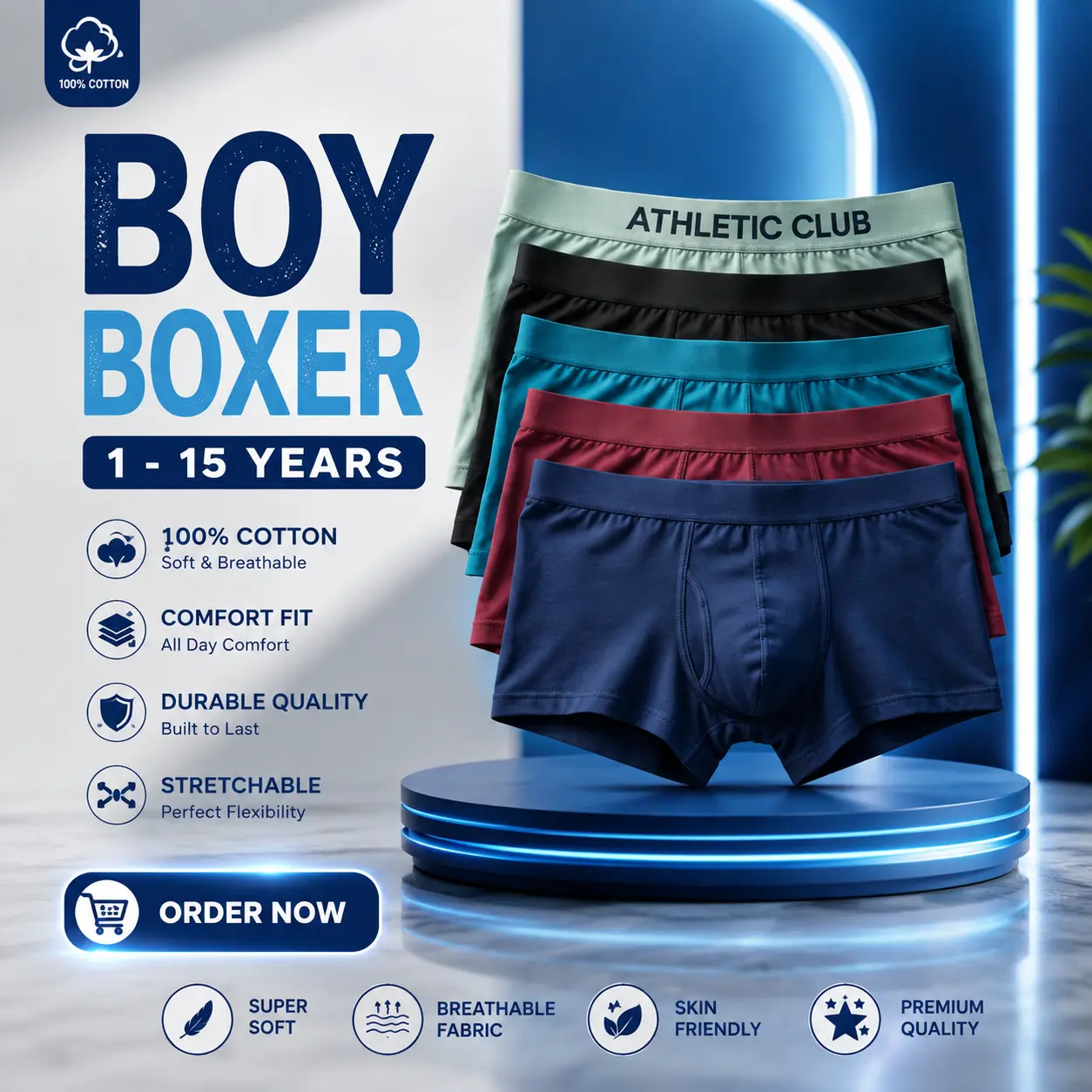 Boy Boxer-5 Pcs Set