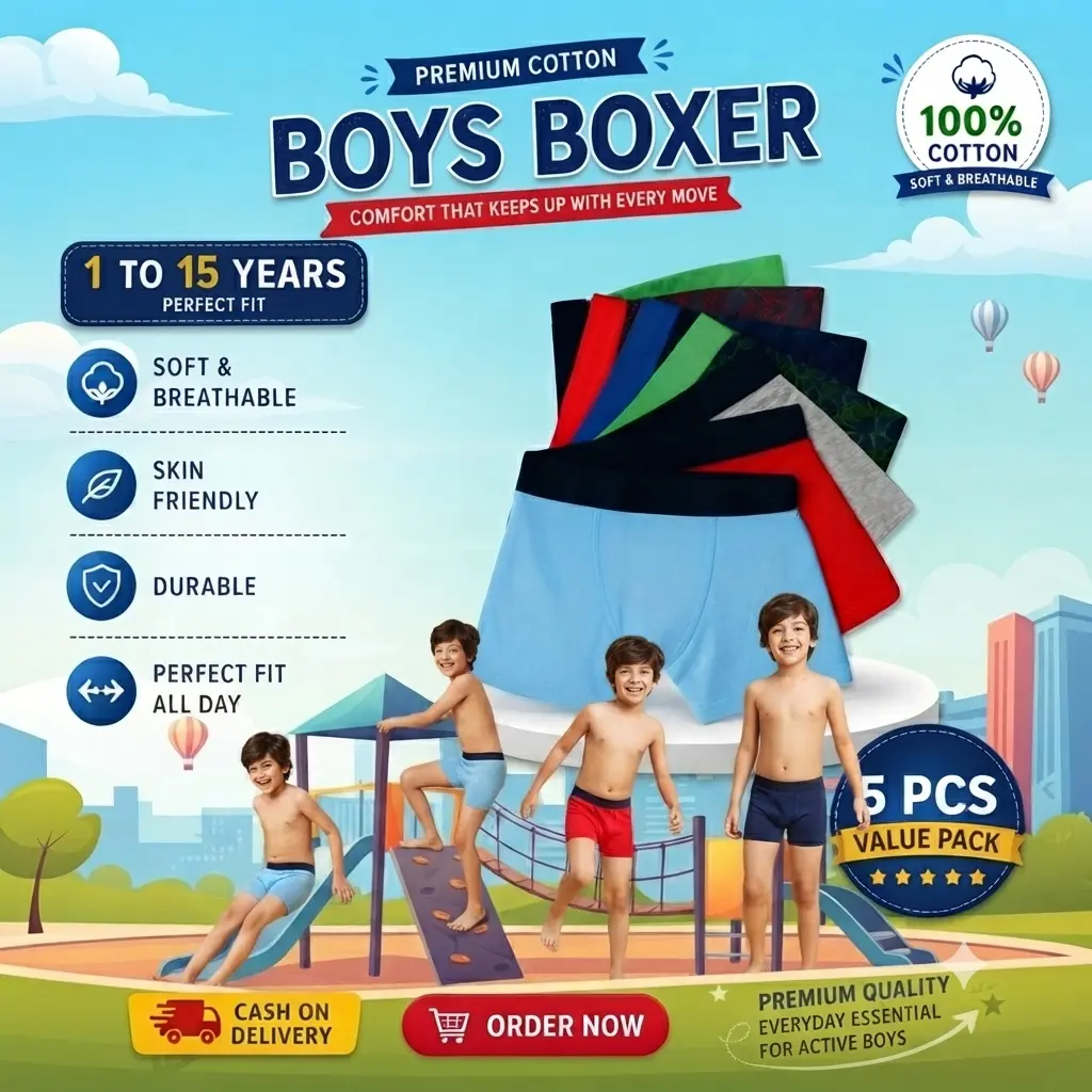 Boy Boxer-5 Pcs Set - Image 2