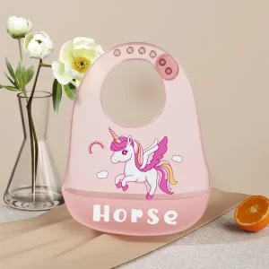 Baby Silicon Eating Bibs