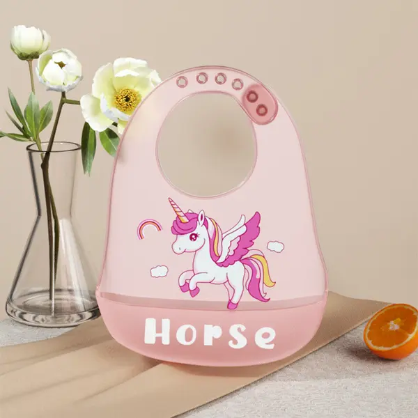 Baby Silicon Eating Bibs