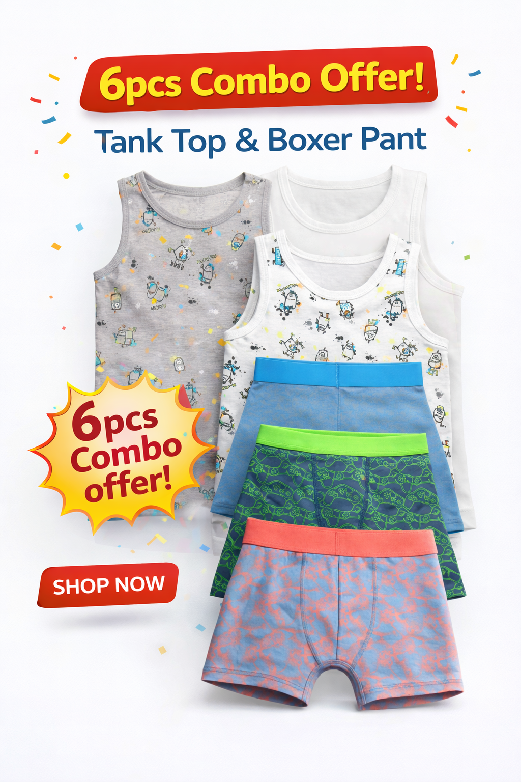 Kids Combo-6 Pcs Set - Image 4