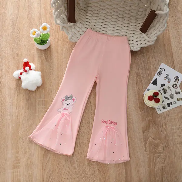Girls' Princess Leggings-1 Pcs - Image 2